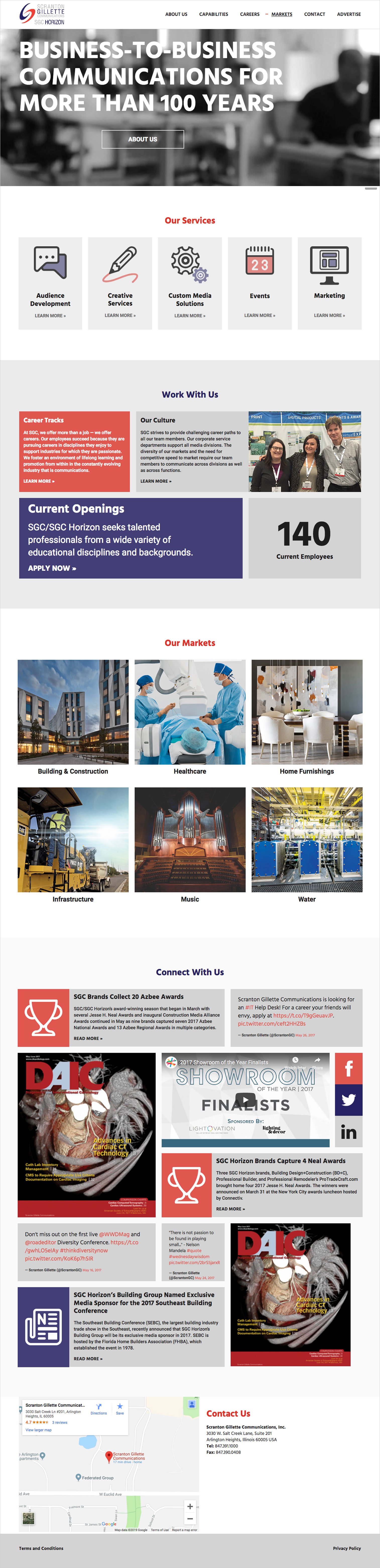 SGC Corporate Website